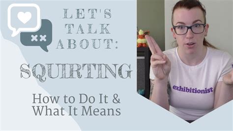 is squirting natural|Let’s talk about squirting